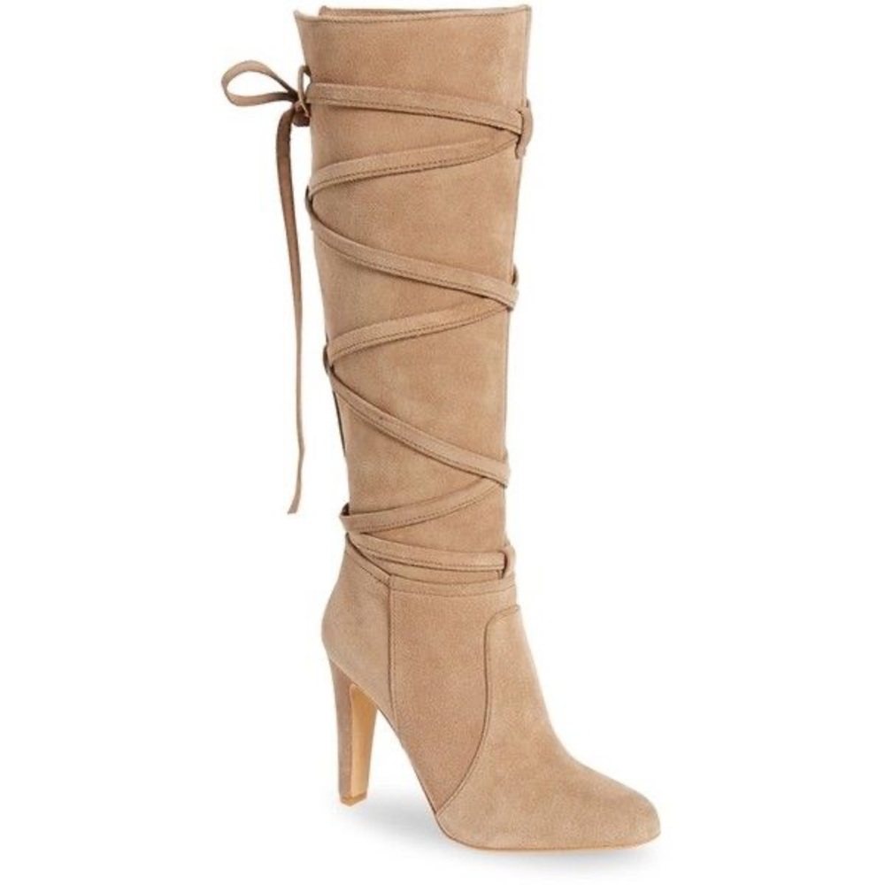 Vince Camuto tan Millay boot, 10 (small,fit 9.5)